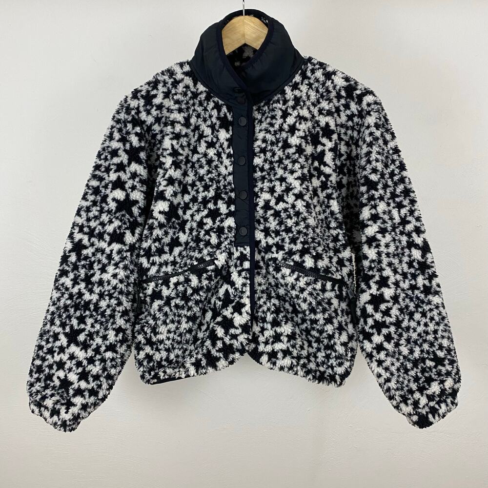 FP Movement - Free People Hit The Slopes Printed Fleece Jacket - Starry Eyed  XS